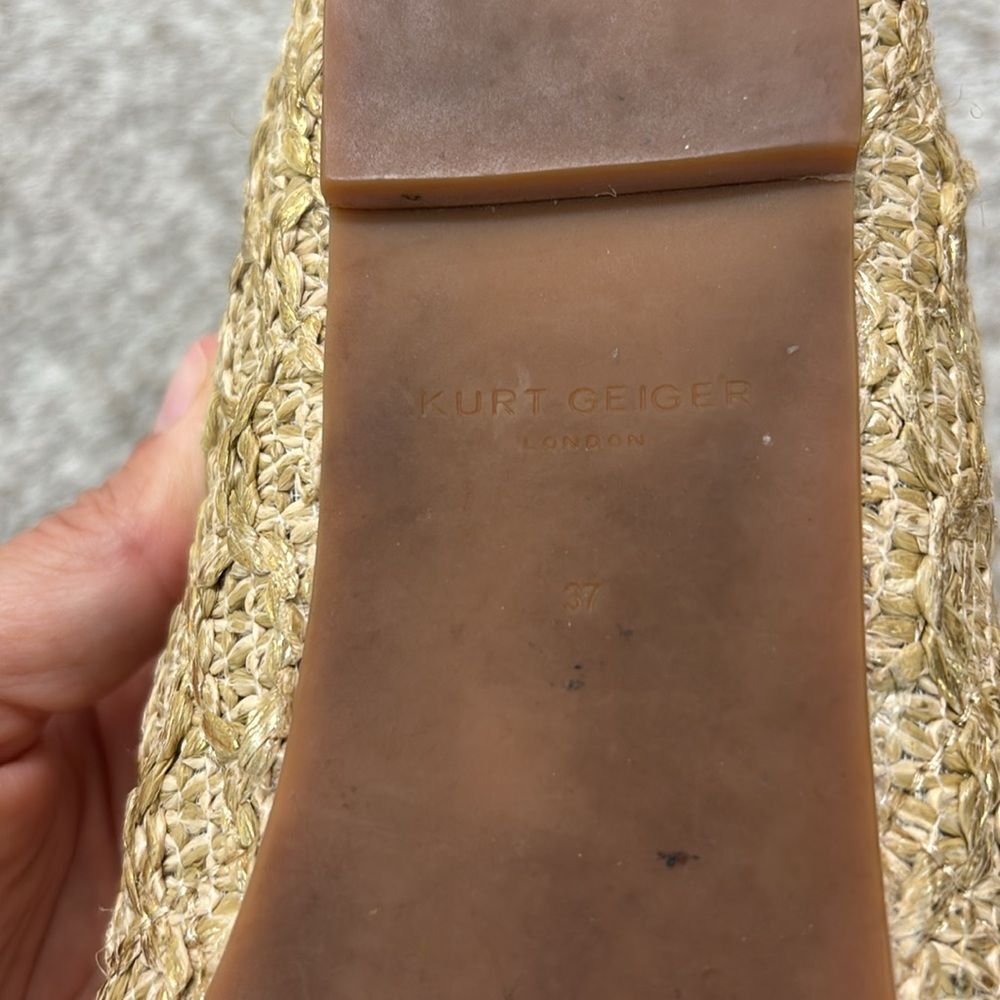 Kurt Geiger Emmy Cap Toe Ballet Flats 37 - Picture 8 of 11